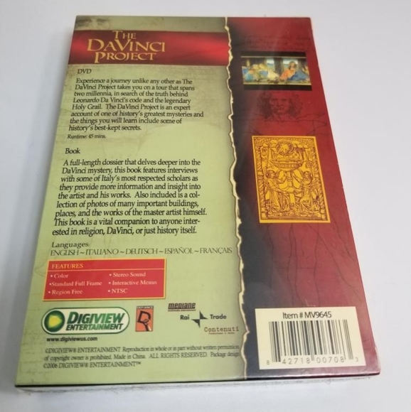 The DaVinci Project DVD and Book - Picture 2 of 3